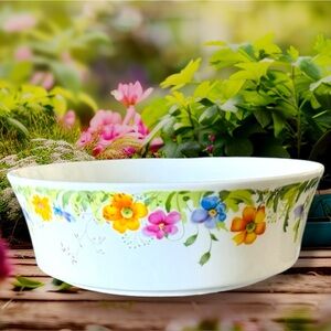 Country Garden by MIKASA 8" Round Vegetable Bowl